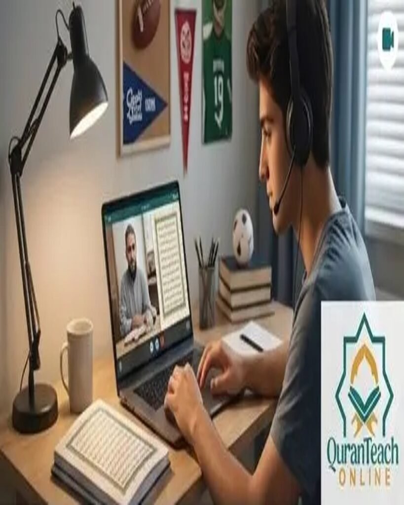 A student is learning darse nizami course through our services